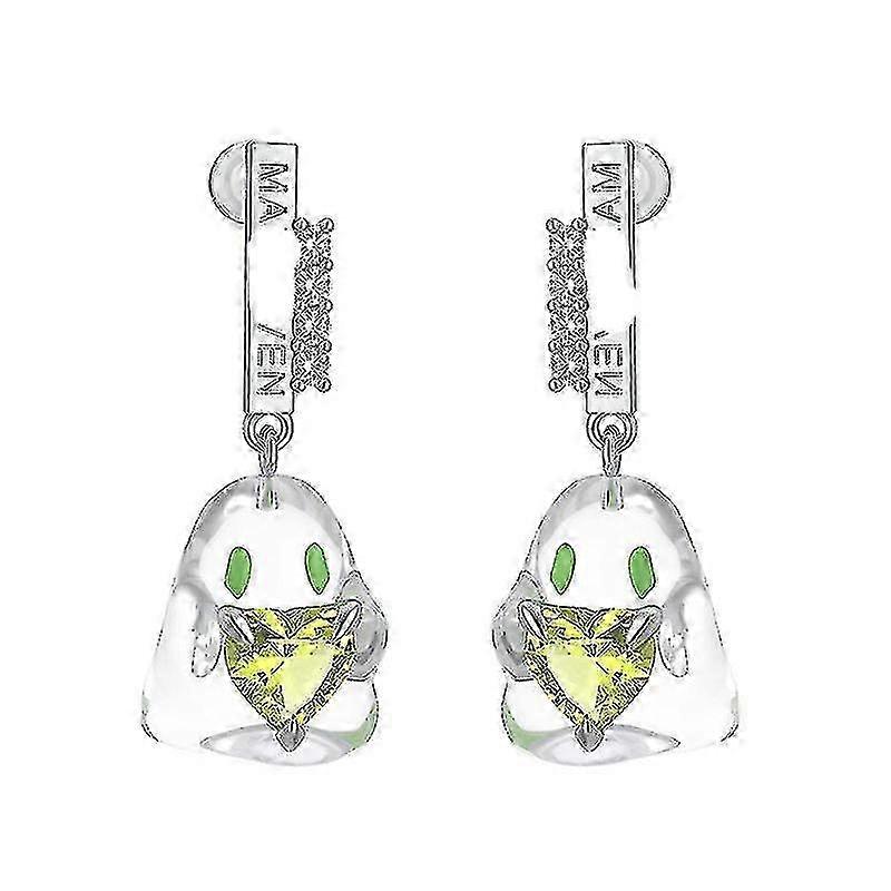 Dámské náušnice, roztomilé náušnice s darebáckým duchem