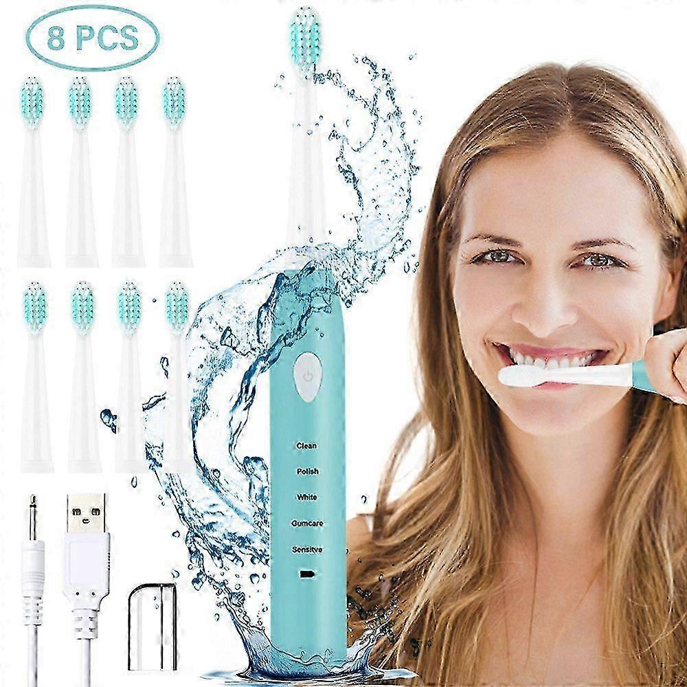 Electric toothbrush Sonic toothbrush USB Rechargeable 5 brushing modes Brushing time reminder
