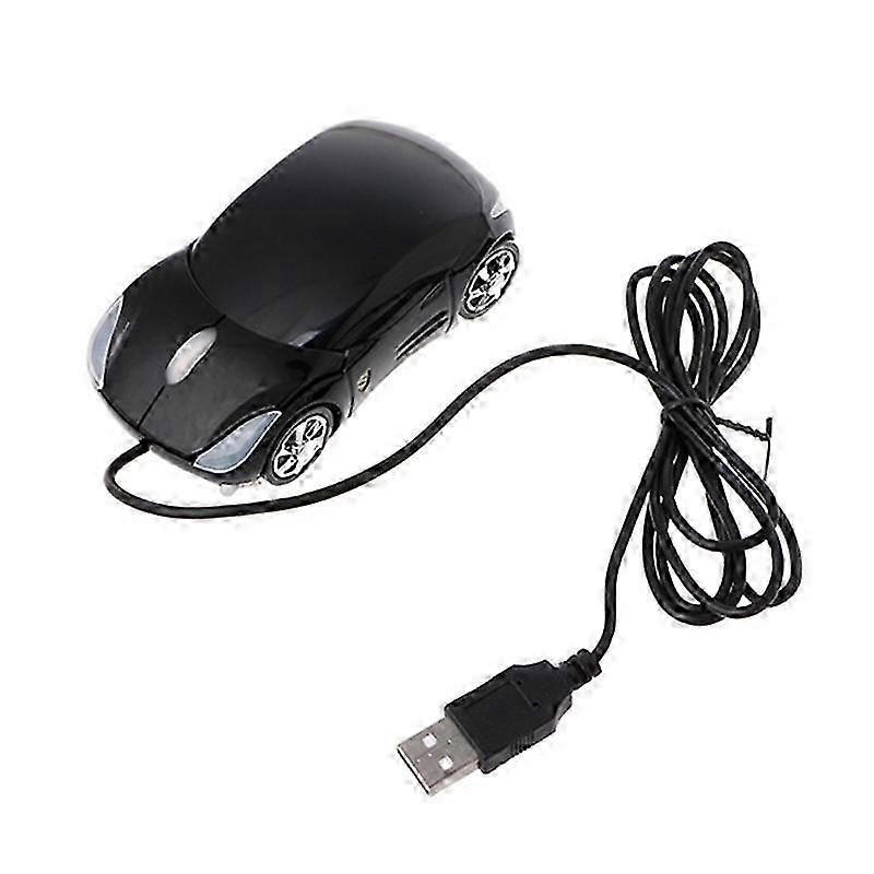 Car Shape USB Wired Mouse 1000DPI Optical Tracking Ergonomic Car Design for PC Laptop