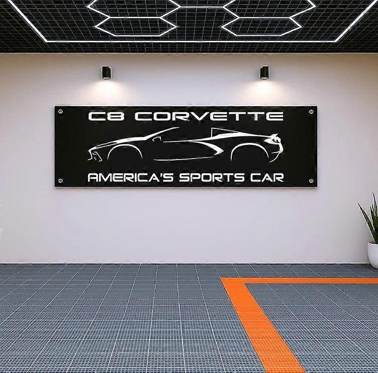 C8 Corvette Flagge QQ 0017