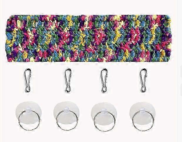 Lizard Hammock Versatile Multi Functional Reptile Hammock Swing Bed with Sucker for Bearded Dragons 