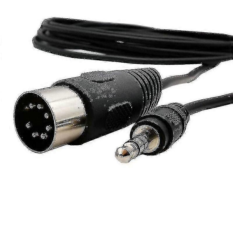 3.5Mm To Din 7 Pin Midi Plug O Type Cable For Tv Computer Ph