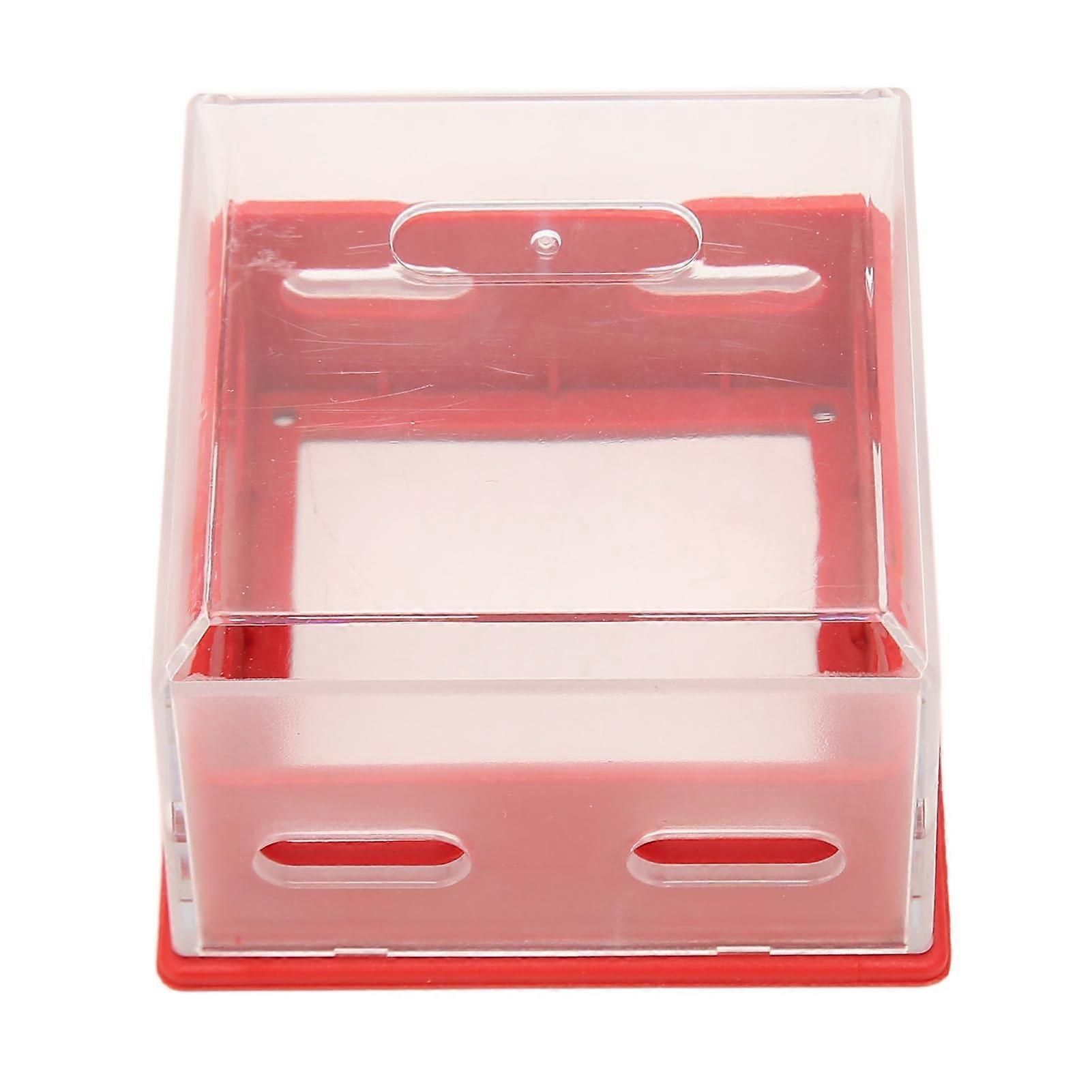 Emergency Stop Button Cover with Clear Visibility Design for Industrial Switch Protection