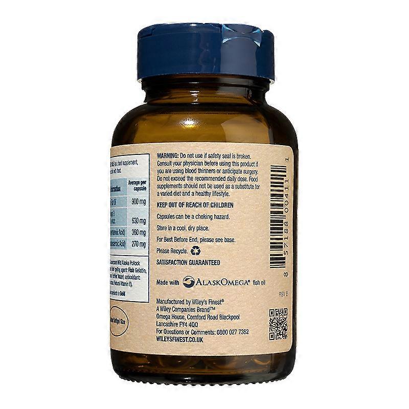 Wiley's Finest UK Easy Swallow Minis 60 Capsules