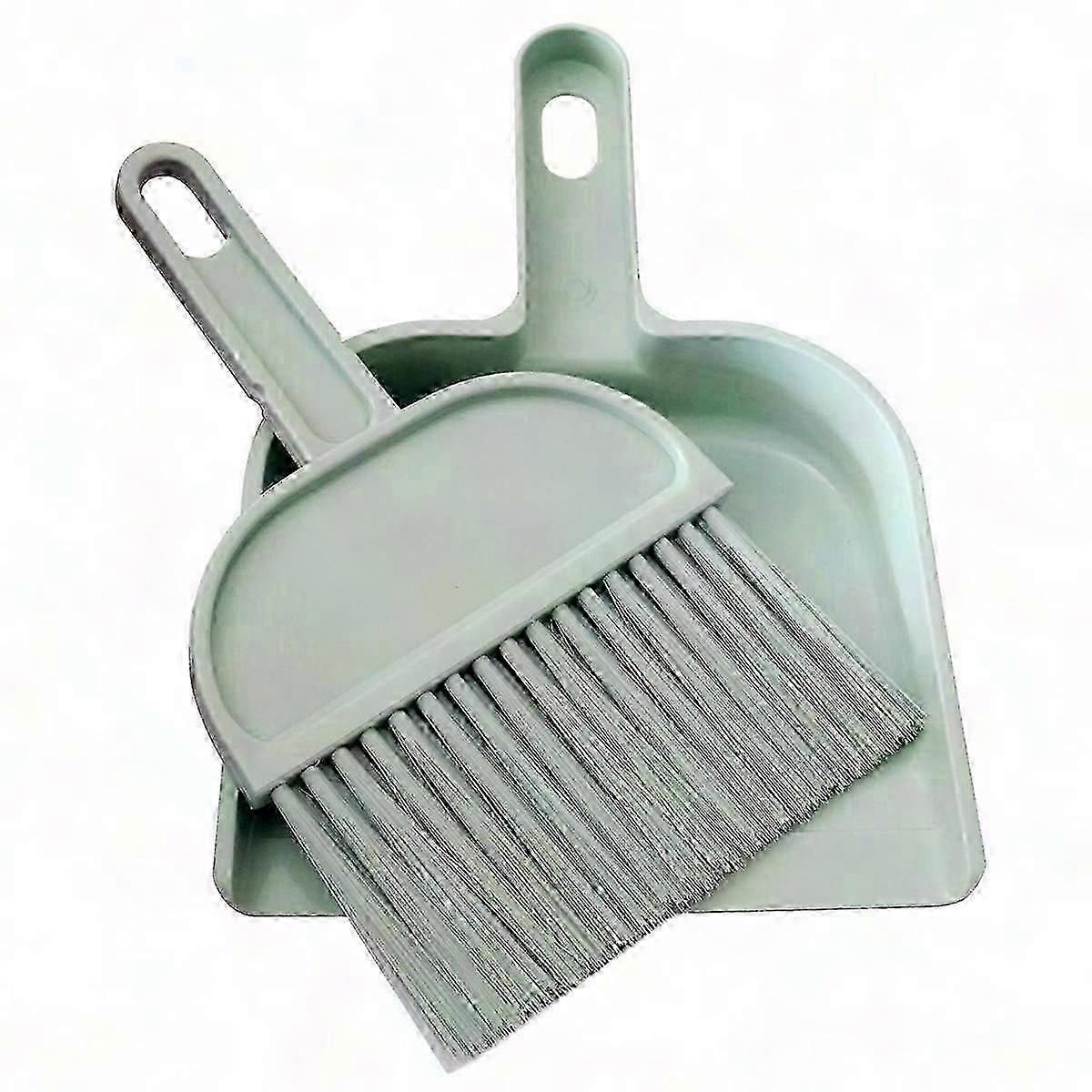 Mini Dustpan and Brush Kit - Compact Sweeper for Quick Cleanup