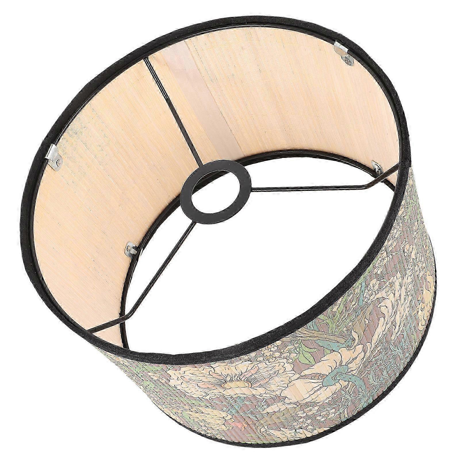 Bamboo Lampshade Lamp Shade Fixture Accessory