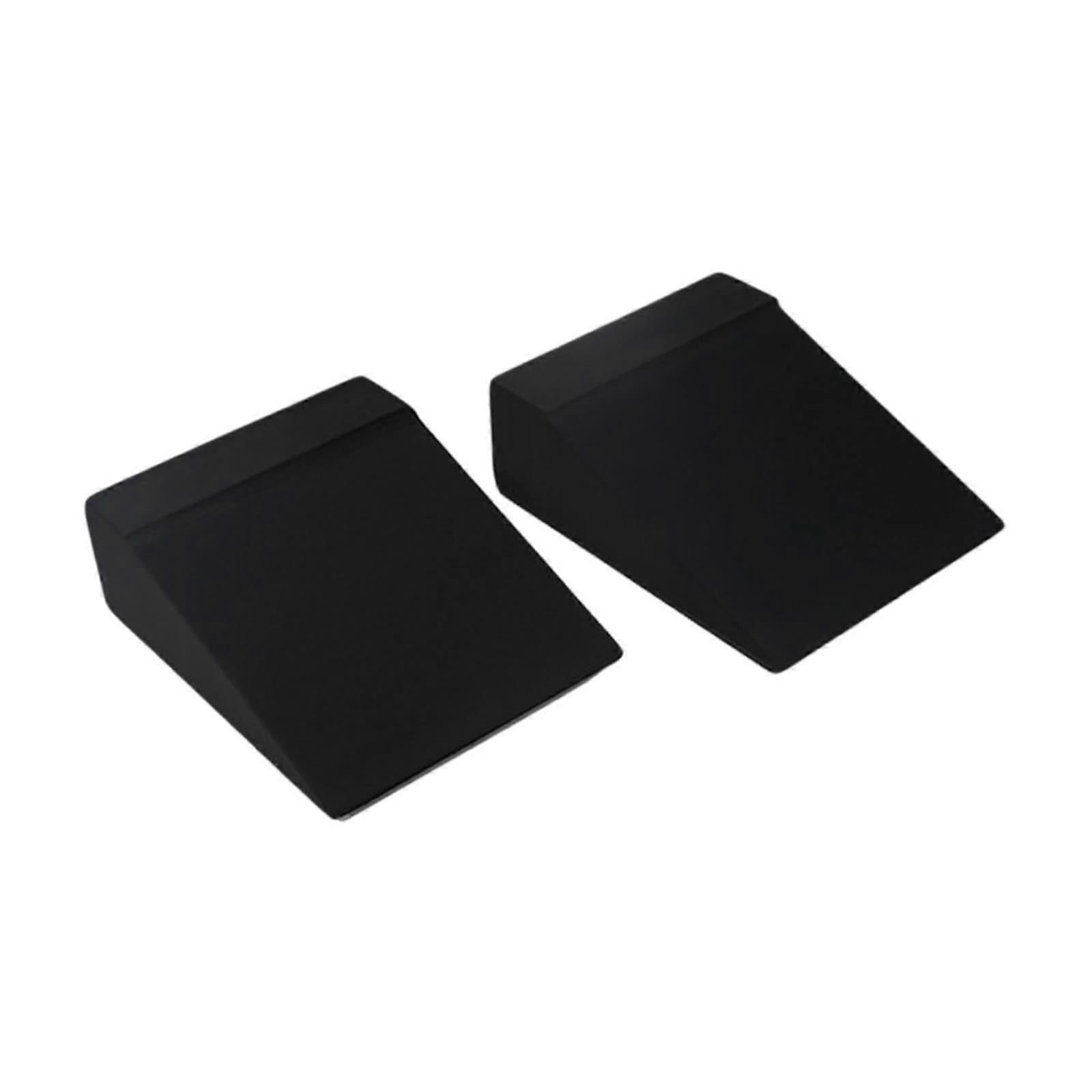 2 Pieces EVA Squat Wedge Blocks for Heel Elevation and Optimize Squat Posture in Home Gym