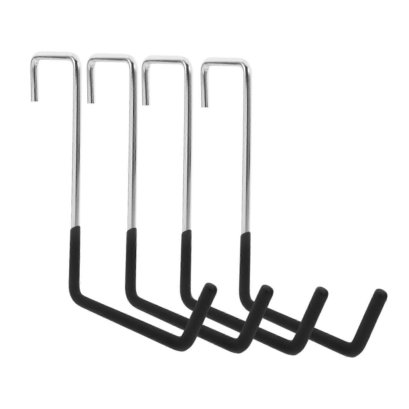 Garage Storage Hooks 4pcs Heavy Duty S Hooks SpaceSaving Wall Mount for Tools Ladders Plants