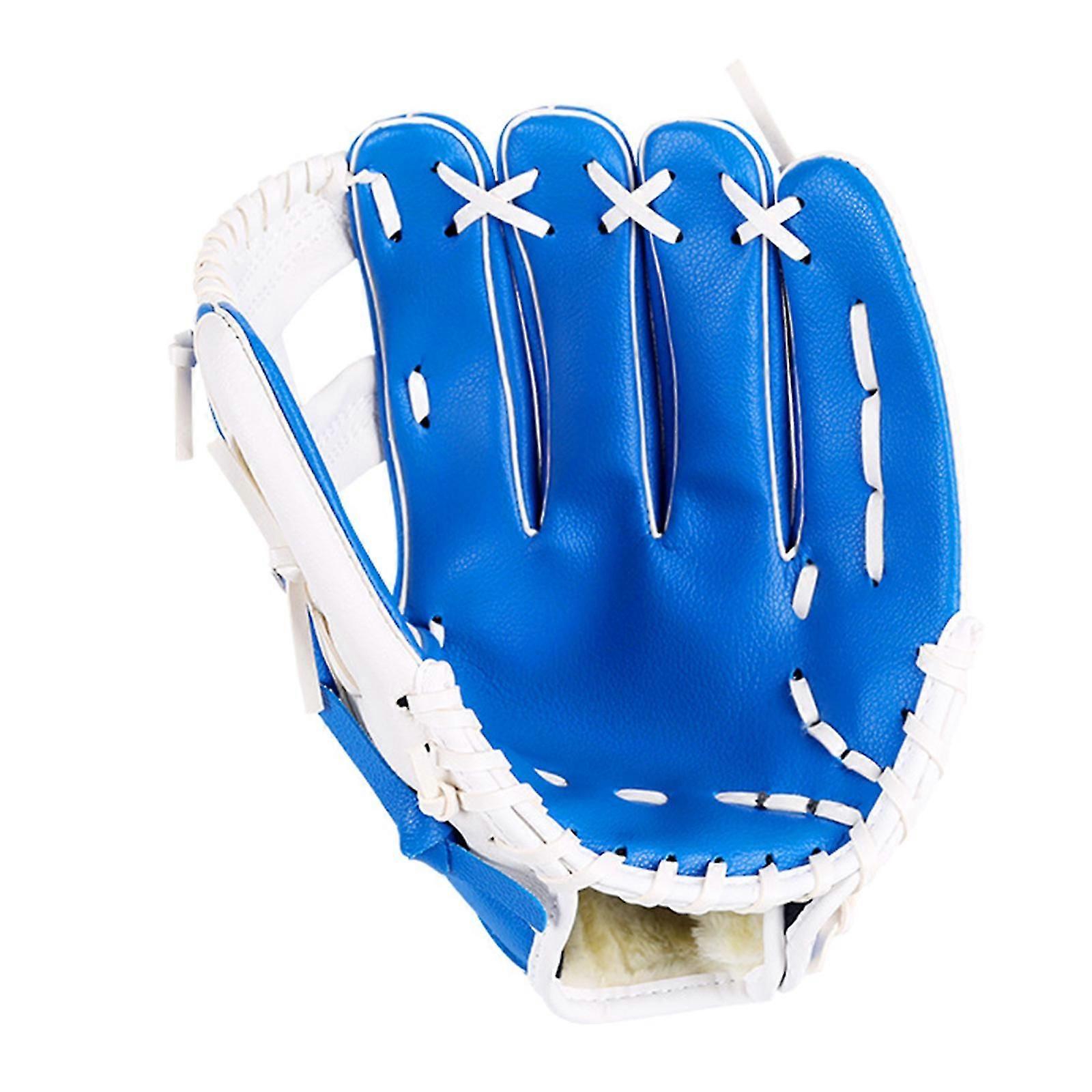 Thickened PU Leather Baseball Gloves for Pitching & Catching Practice, Orange