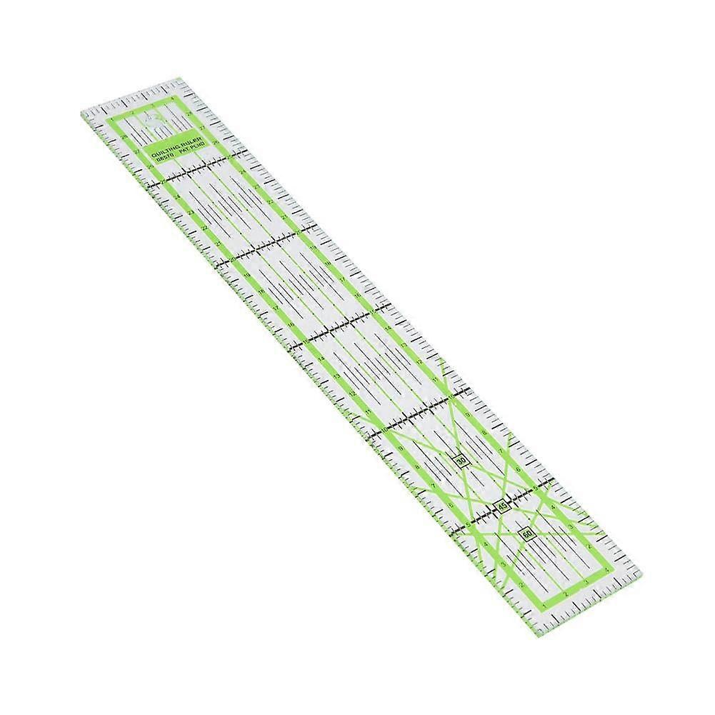 30cm Acrylic Quilting Ruler with Clear Scale for DIY Patchwork and Sewing Projects