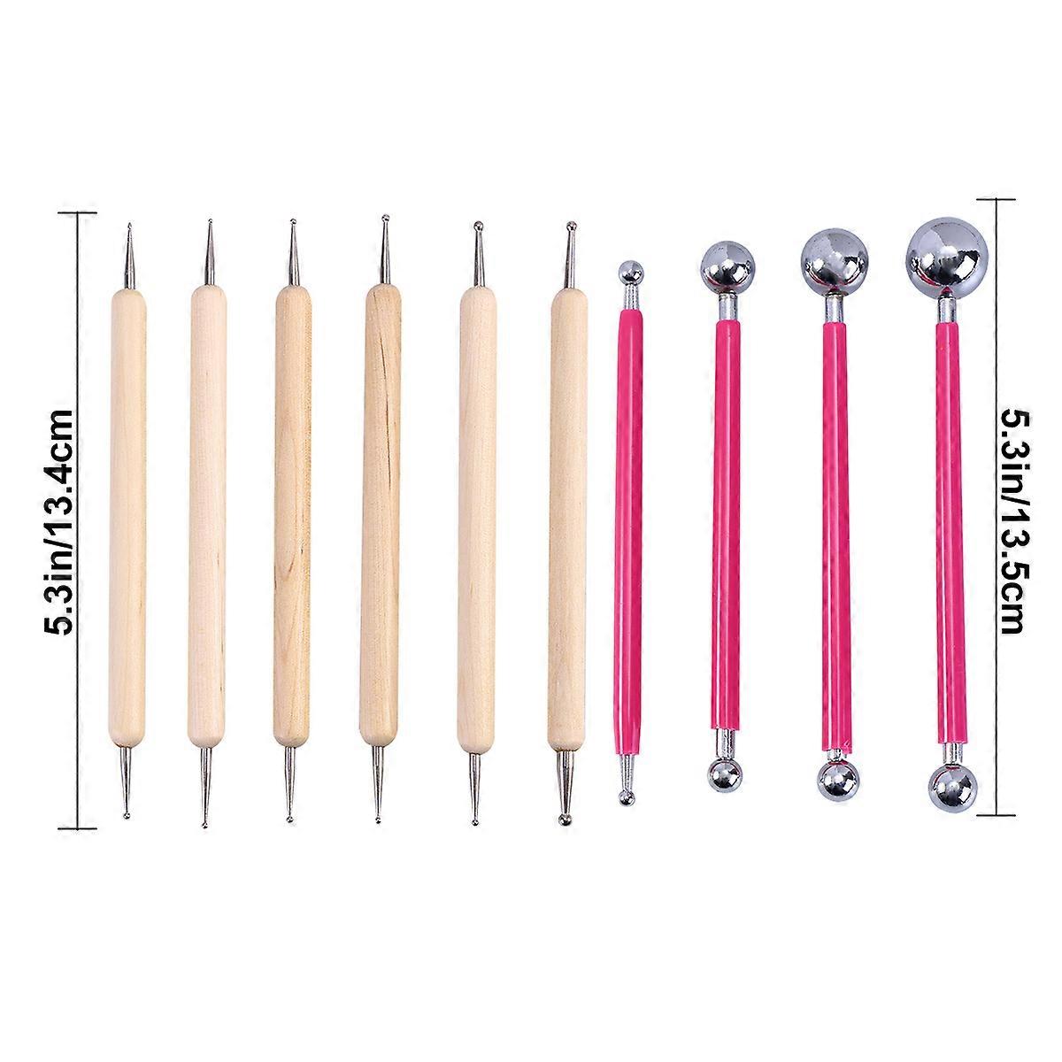 Clay Tools For Artists Crafting Diy Projects 10Pcs Pink
