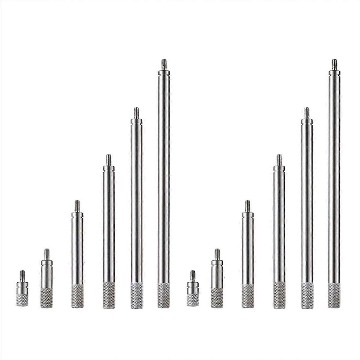 6pcs Dial Indicator Extension Stem Rod Set M2.5 Thread