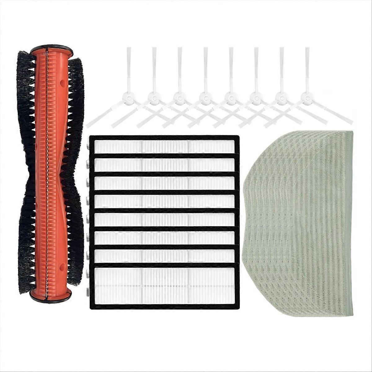 Robot Vakum Ana Fırça Paspas Bezi Yan Fırça HEPA Filtre için