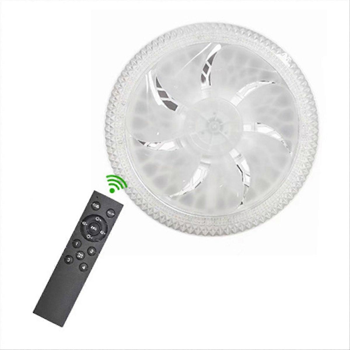 Ceiling Fan Light AC85-265V With Remote Control Silent Smart