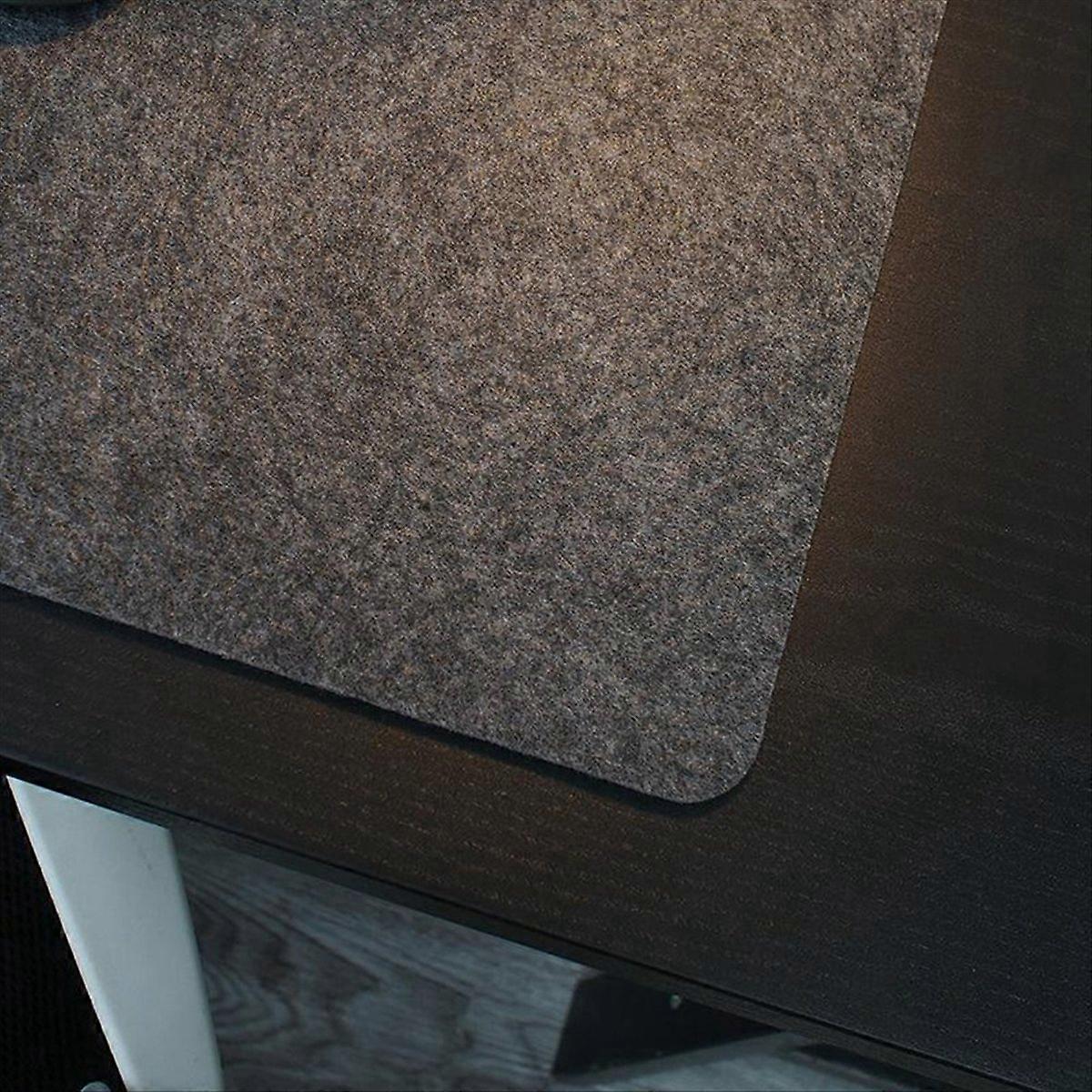 Drip Molding Mouse Pad Office Computer Desk Protector Mat-Dark Grey