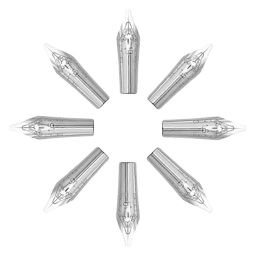 Fountain Pen Calligraphy Pen Nibs Replacement 8Pcs
