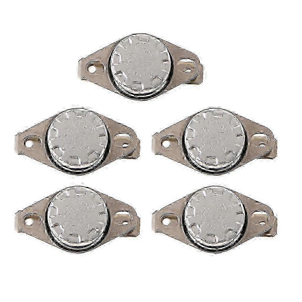 5pcs KSD301 NO Temperature Controlled Switch Thermostat 250V 10A 80 Celsius