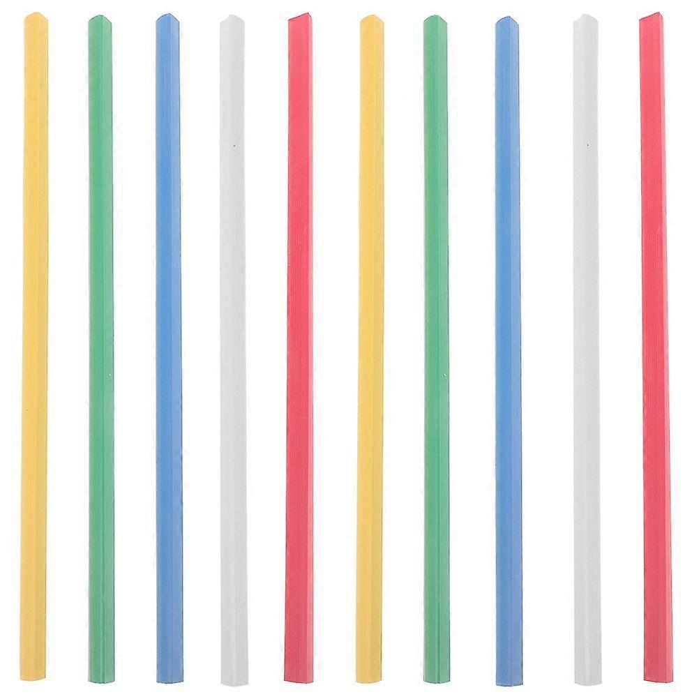 50Pcs Bookbinding Slide Binders Spine Bars Slide Grip Binding Bars Plastic File Slide Binders