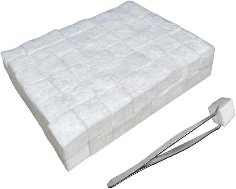 96 Small Ceramic Wool Wicks for Tabletop Fireplaces, Suitable