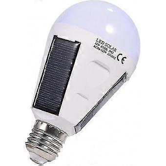 Ampoule solaire LED, culot E27, étanche IP65, pour intérieur et extérieur, lampe de secours portable avec crochet pour camping, randonnée, tente, caravane