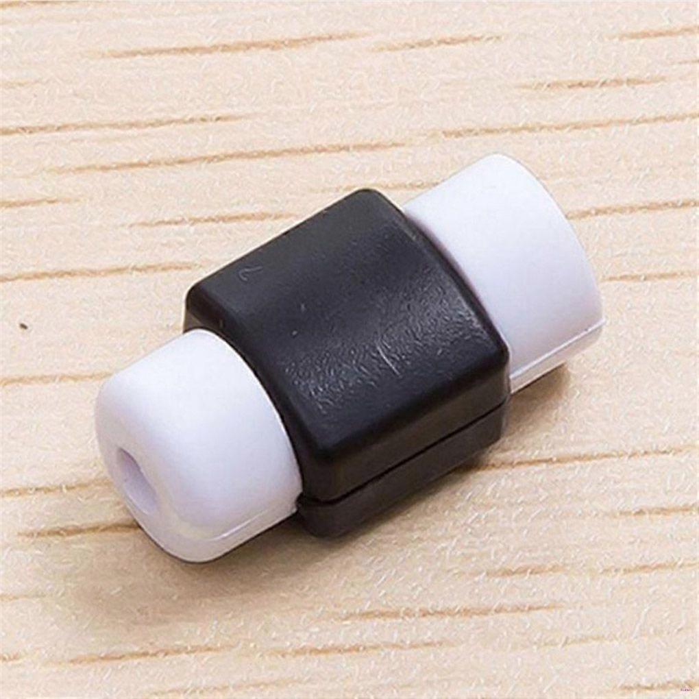 USB data cable protective case, shockproof and compatible with iPhone charging cables, color random.
