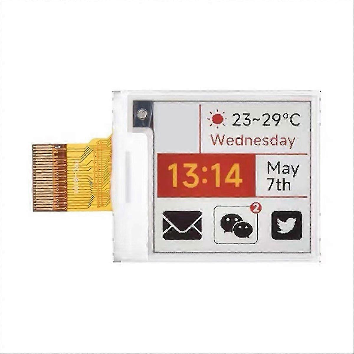 compatible with Raspberry Pi 1.54inch E-Paper Display E-Ink Screen Module 200X200 Pixels compatible with Jetson Nano/compatible with Ard