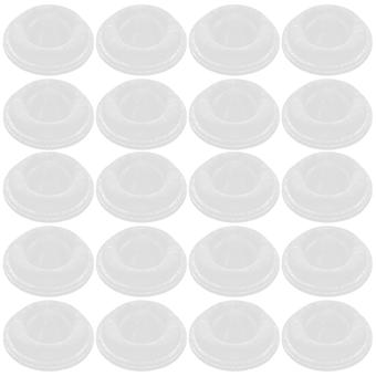 Transparent Snowboard Anti-Slip Cushion for Snowboard Step Pad 30Pcs Set