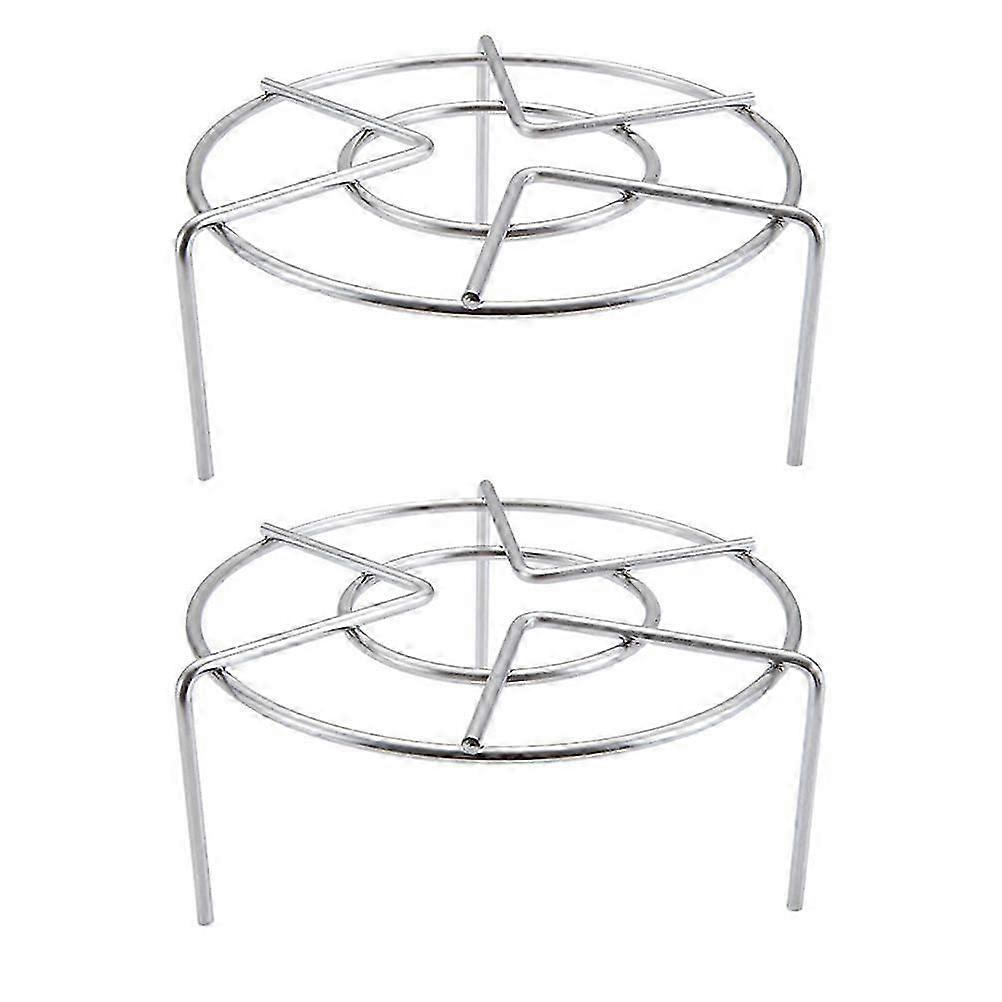 2pcs Kitchen Food Steamer Rack Multi-functional Steaming Shelf Kitchen Tool good