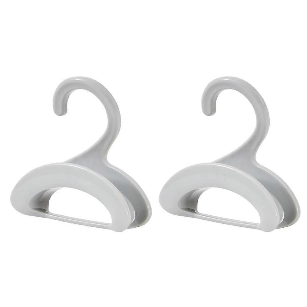 Handbag Storage Bag Hanger Stackable Design PP Use 11.5X10.9X3.7CM 2Pcs