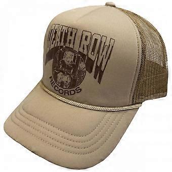 Death Row Records Unisex Adult Execution Circle Logo Mesh Back Trucker Cap
