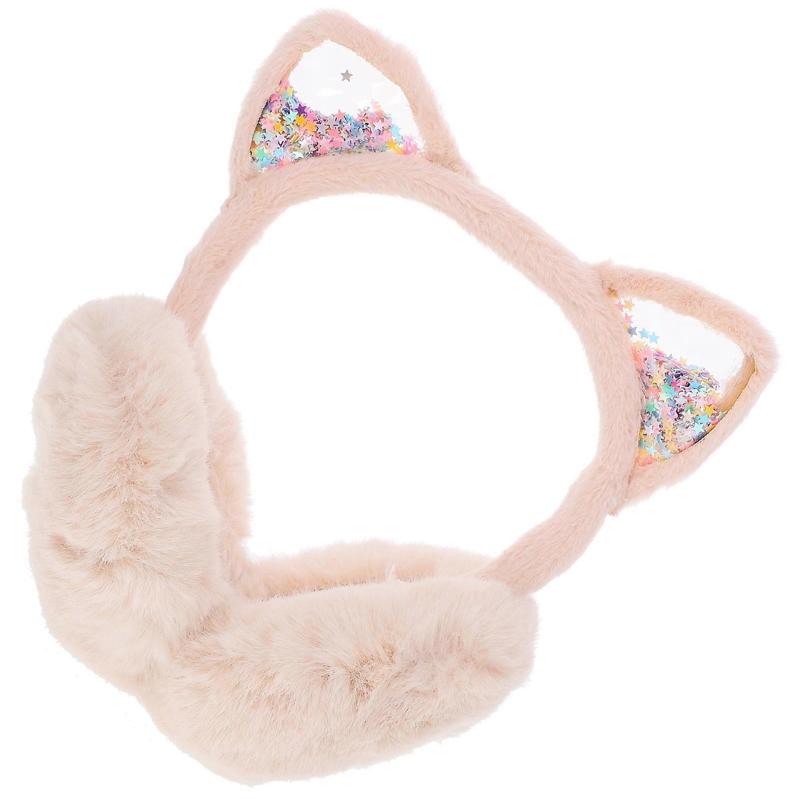 Plush Earmuff Winter Plush Headband Warm Ear Cover Windproof Ear Protector