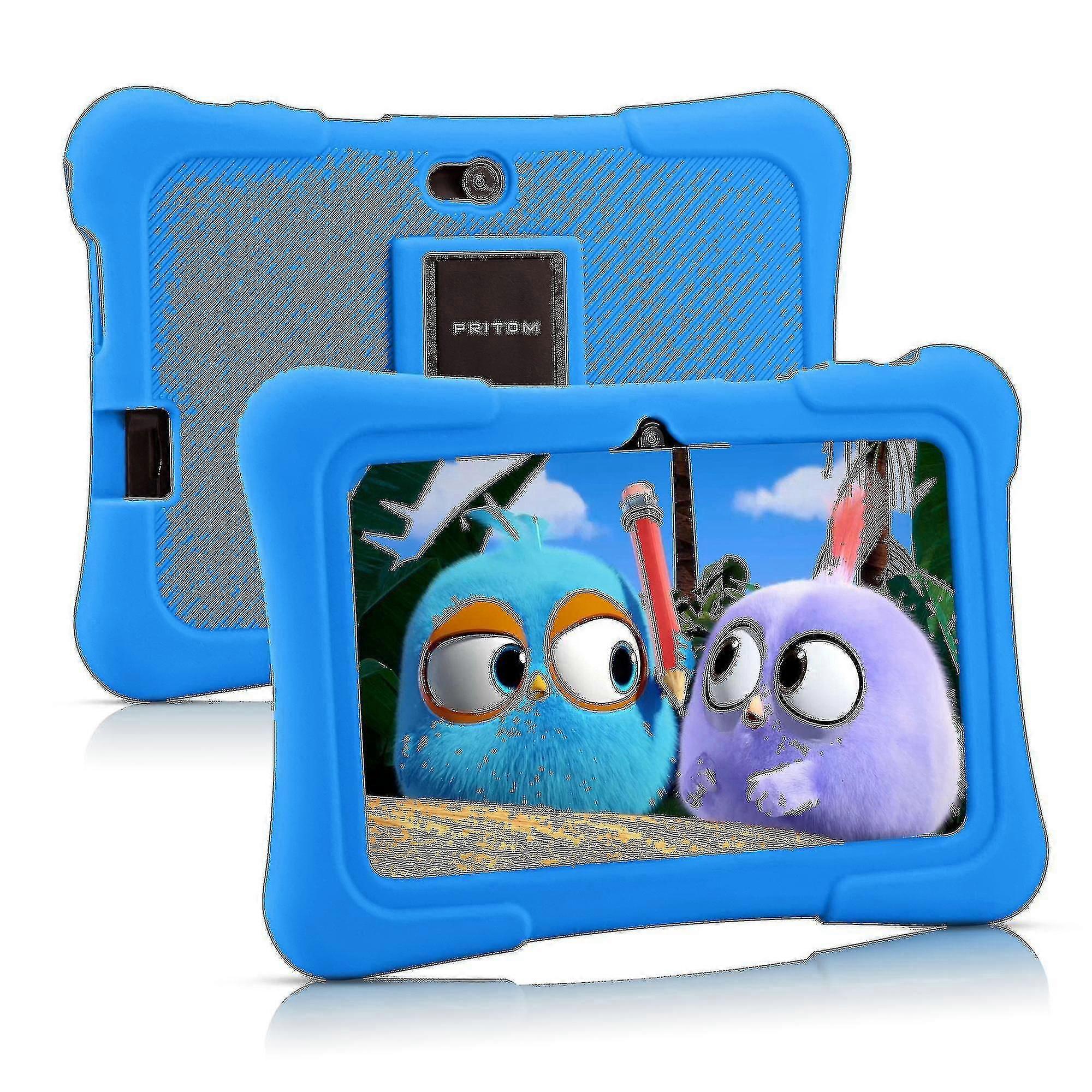 Tablet infantil 7 polegadas com cobertura protetora