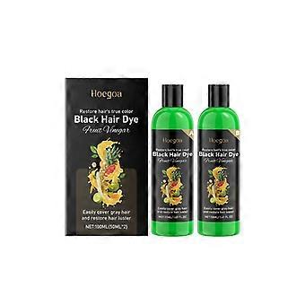 Fruit Vinegar Plant-Based Hair Styling Product, Moisturizing Nourishing Smoothing Coloring, 2x50ml