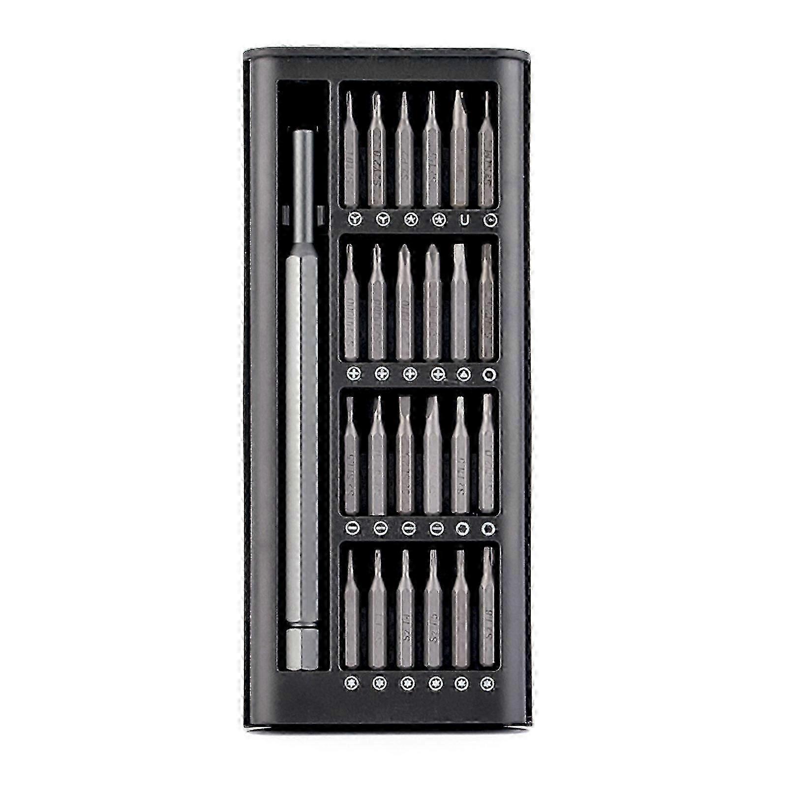 Magnetic Screwdriver Set Magnetic Driver Bits Set, Includes Slotted/Phillips/Torx Mini Precision Screwdriver, Replaceable Screwdriver Bits,Tools for M