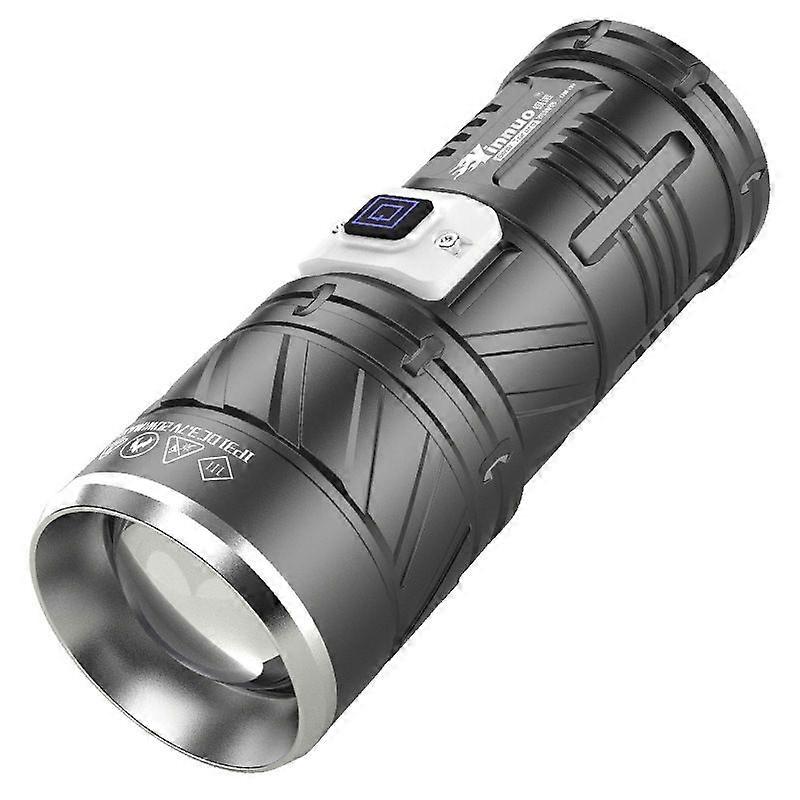 High Power LED Flashlight Rechargeable Long Range Torch