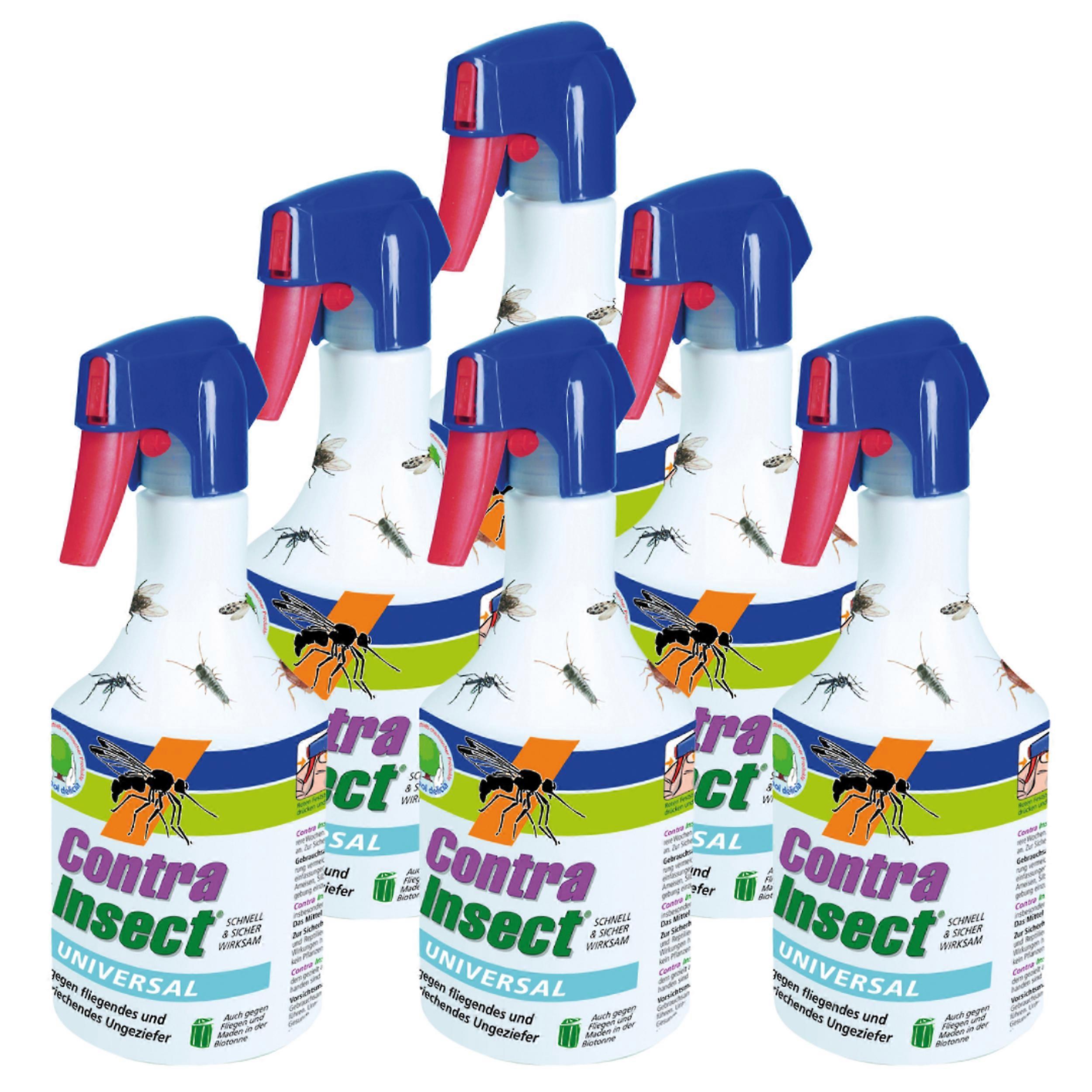 6 x CONTRA INSECT® Universal, 1 litre