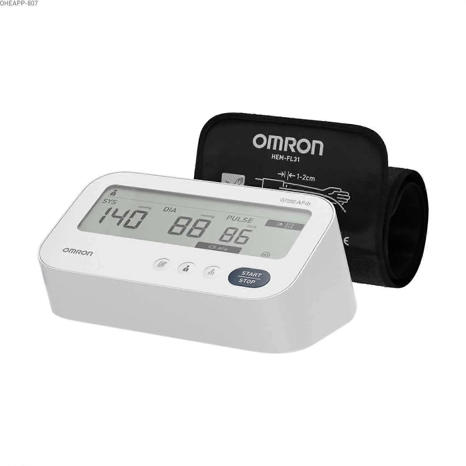 OMRON M3 Comfort AFib Blodtrycksmätare för överarmen