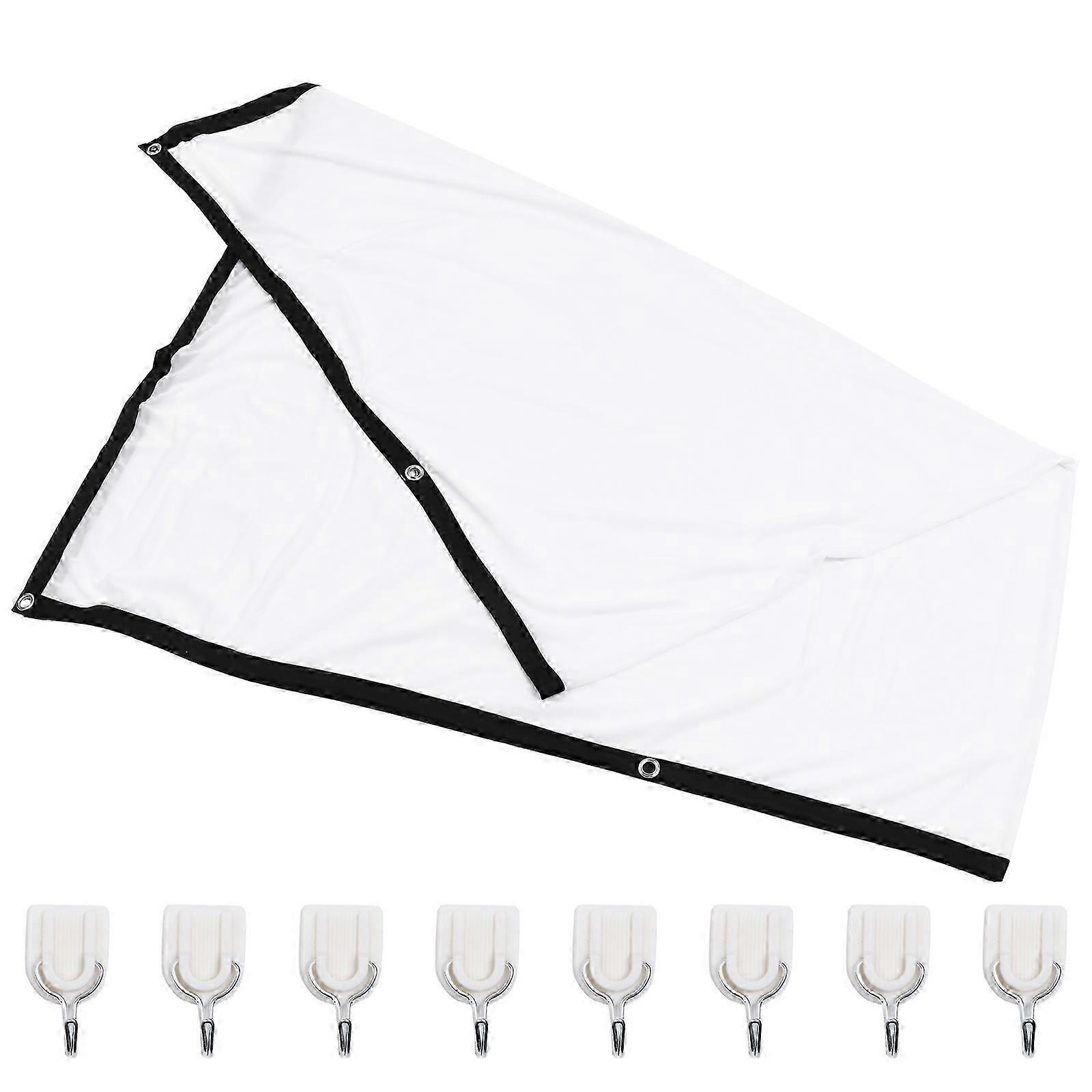 Projector Screen Portable Projector Screen compatible with Home Use 1Pcs Accessory