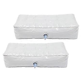Inflatable Boat Seat Cushion Durable PVC 2Pcs for Outdoor Kayak Activities