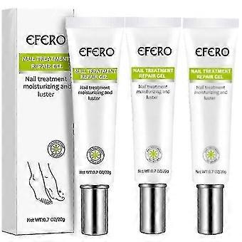 3x Efero Nail Exfoliation Plant Nail Repair Fluid Nail Cream Nail Treatment Gel Nail Repair Gel Moisturizing Nail Luster Tw