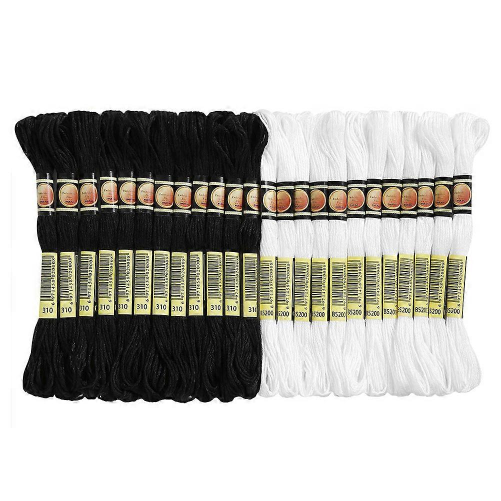 Cross Stitch Threads Embroidery Thread for DIY 48Pcs Multi-Purpose Colored Set