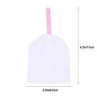 Bar Soap Net Pouch for Storage 3Pcs Soap Saver Mesh Bag White Color