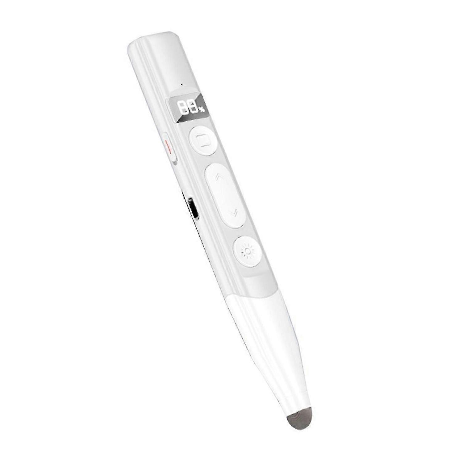 Wireless Presenter Remote Battery Level Display Stylus Screen Touch PPT Pointer Pen for Teaching and
