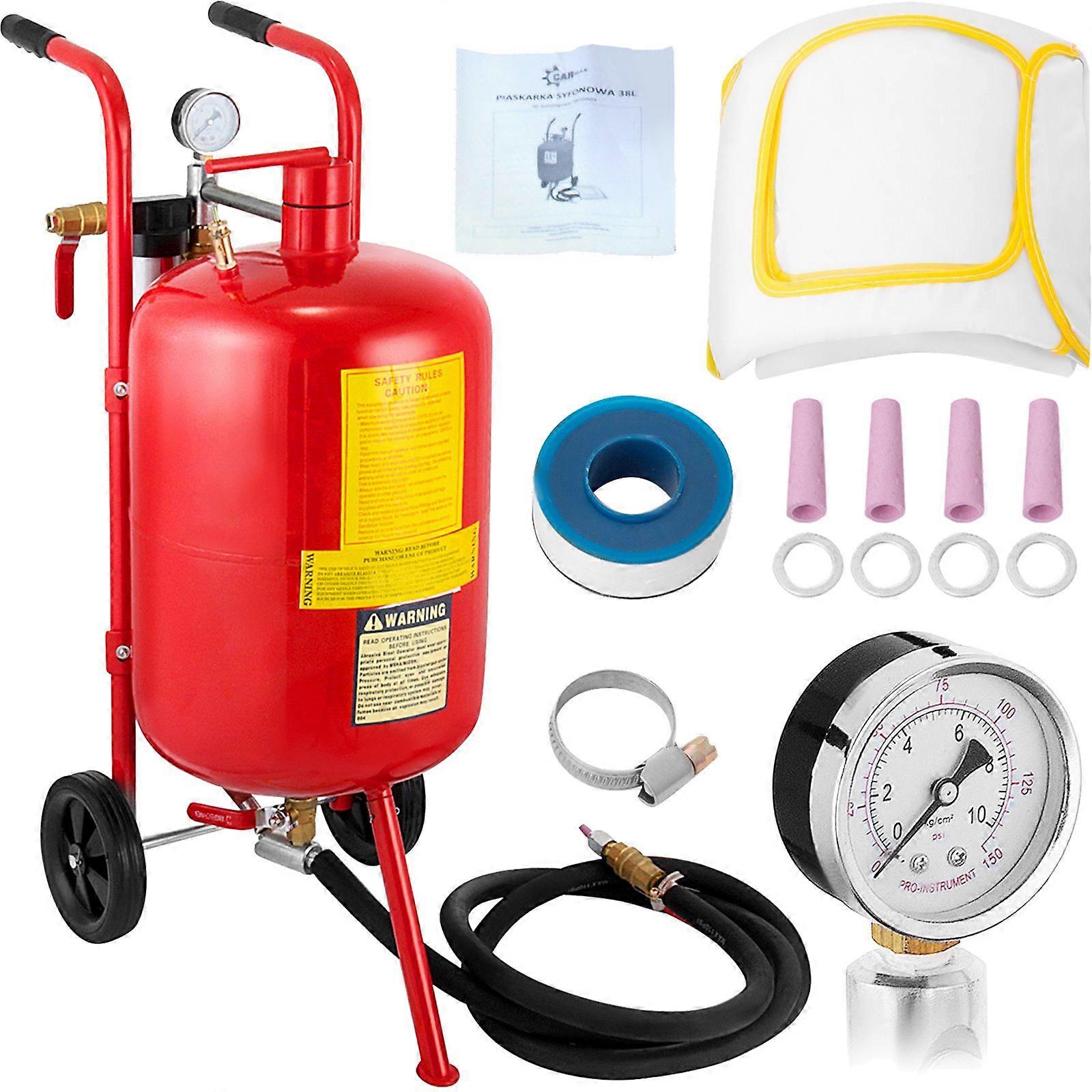 Pot Sand Abrasive Blaster Kit