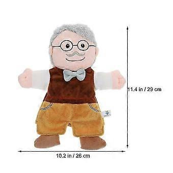 Children Hand Puppet Educational Hand Puppet for Kids 2Pcs Plush PC