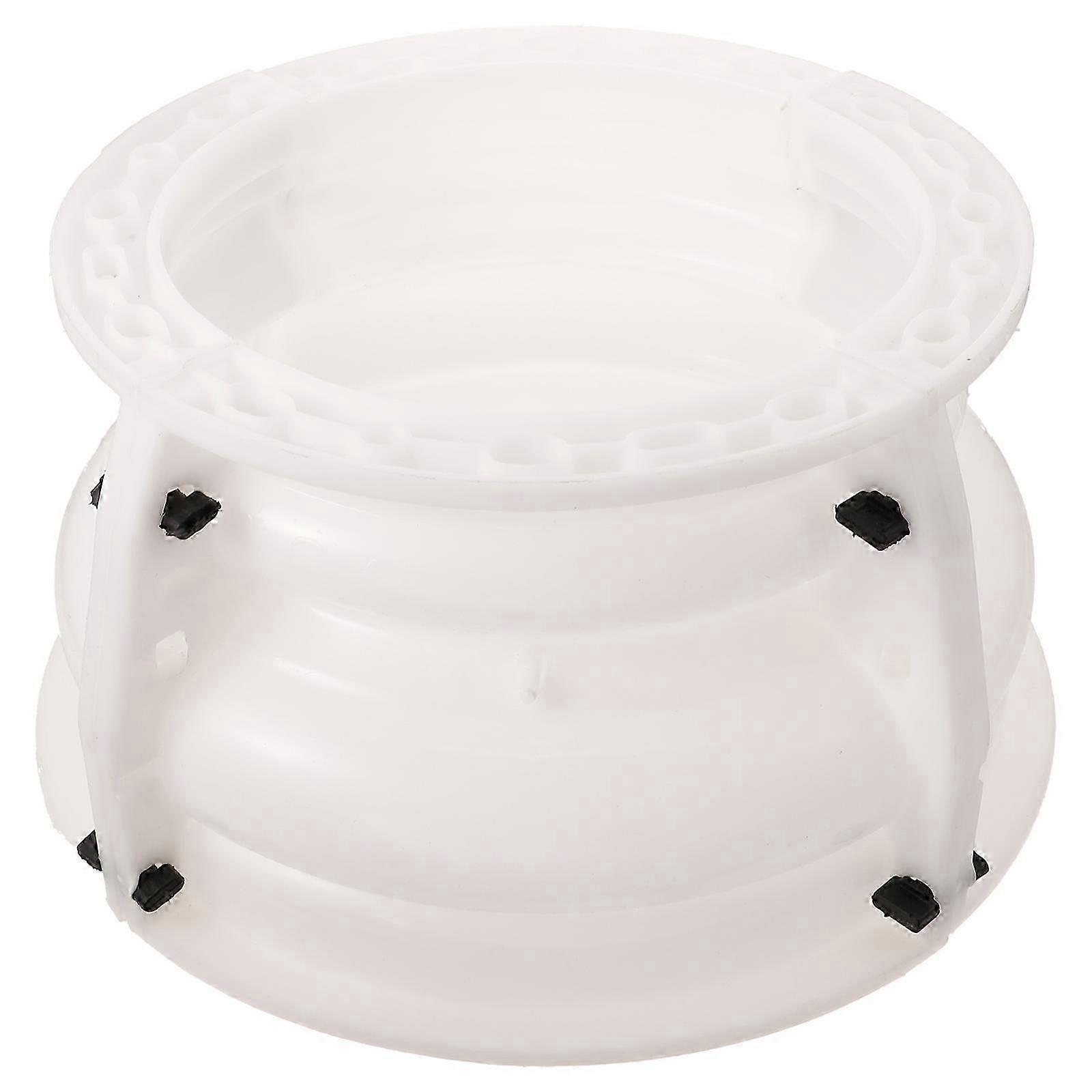 Roman Style Column Base Mold For Outdoor Structures Durable Plastic Decorative Effect 1Pack