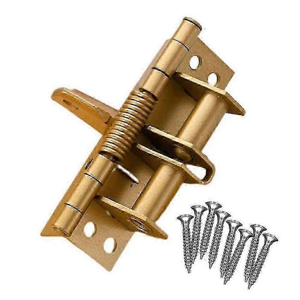 Automatic Self-Closing Door Hinge, Rust-Resistant for Interior Doors 26-27