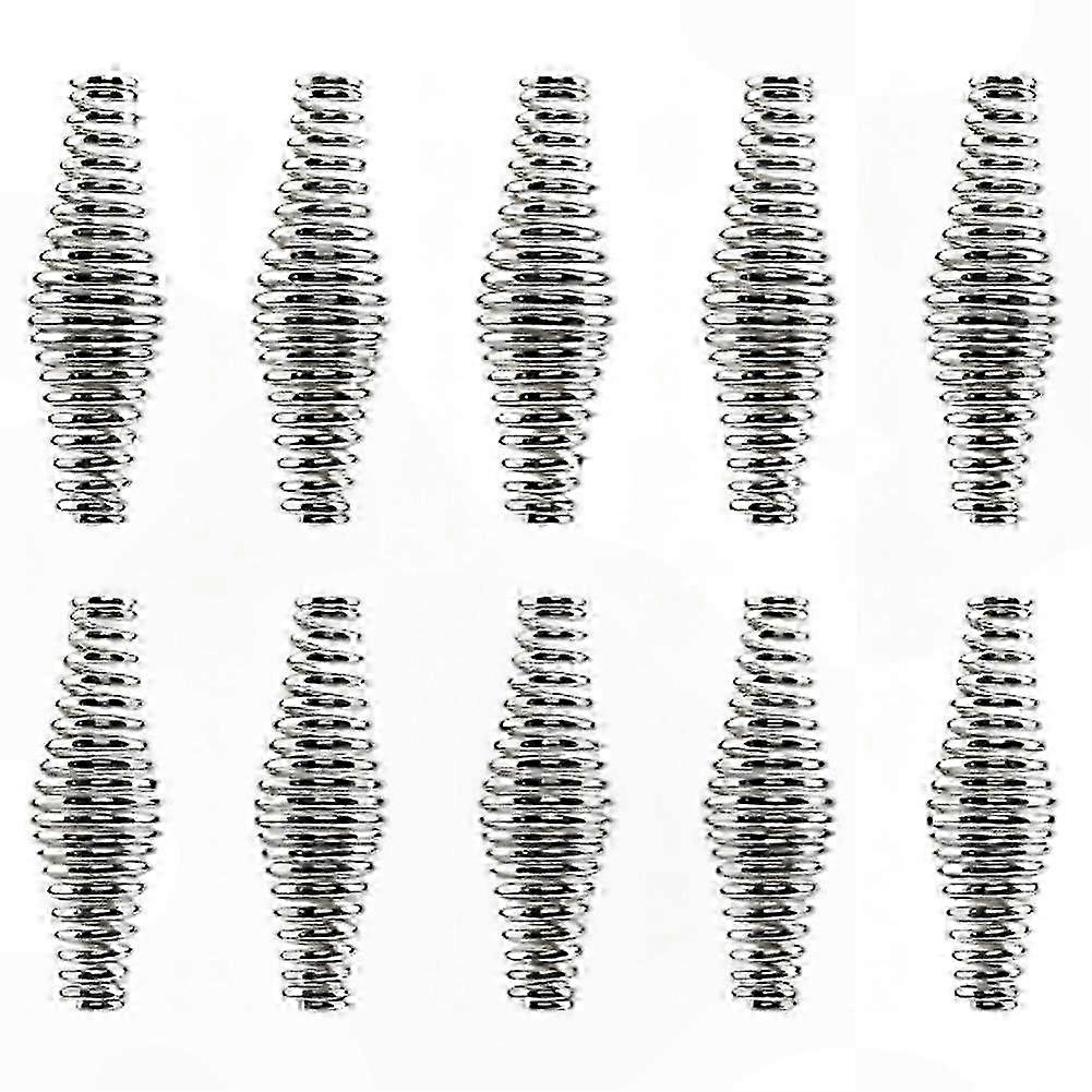 Spring-Loaded Design for Efficient Grilling | 10-Pack BBQ Handles Compatible with Basket Lifts