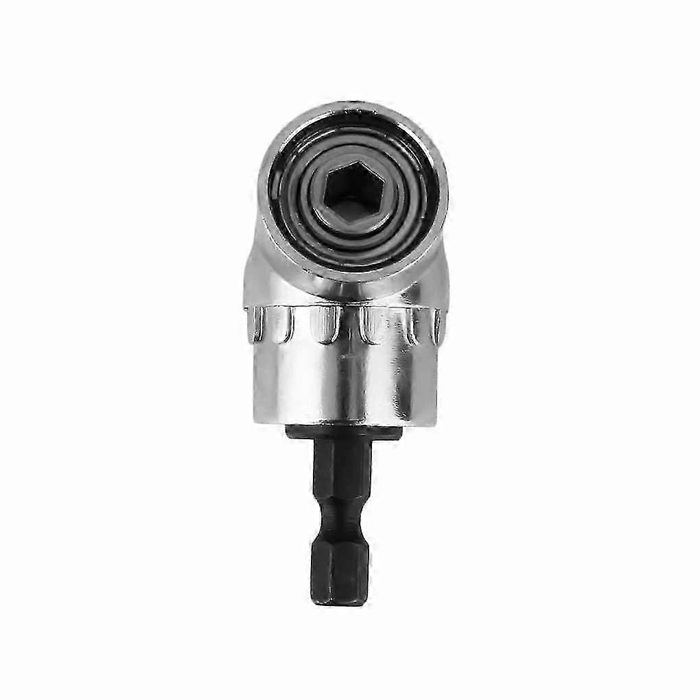 105Angle 1/4" Hex Drill Bit Screwdriver Socket Holder Adapter