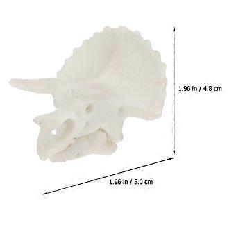 White Resin Fish Tank Aquarium Decoration Cave 2Pcs compatible with Decorative Use
